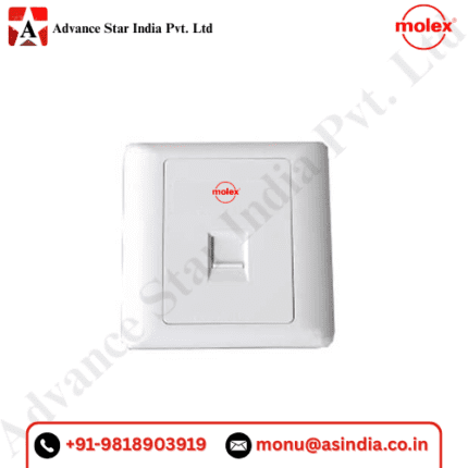 Molex Cat 6 Single Port Face Plate Dealer - Image 3