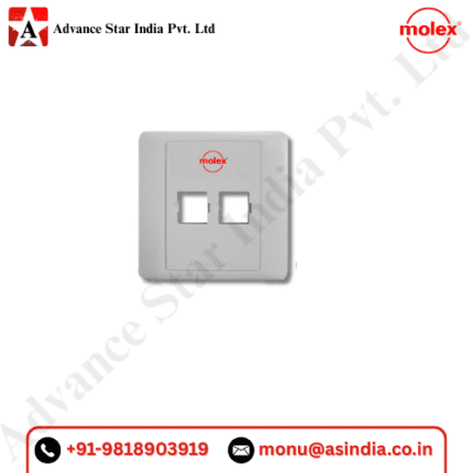 Molex Cat 6 Dual Port Face Plate Dealer - Image 3
