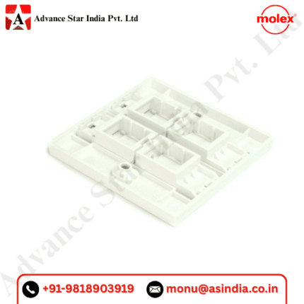 Molex Cat6 Quad Port Face Plate Dealer in Nehru Place Delhi Ncr