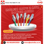 Molex Cat 6 UTP LHZS 2Mtr Patch Cord Dealer
