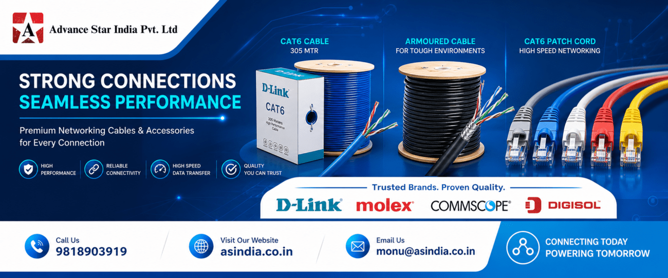 cat 6 cable dealer in india