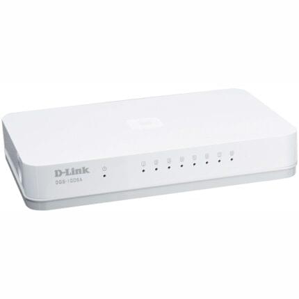 D-Link DGS-1008A 8-Port Gigabit Easy Desktop Switch