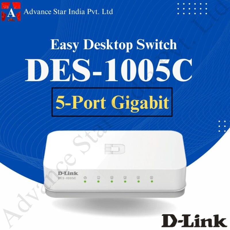 D-Link DES-1005C 5-Port